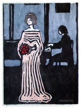 The singer Wassily Kandinsky Oil Paintings